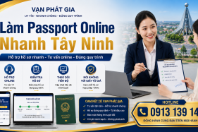 Làm Passport Online Nhanh Tây Ninh 