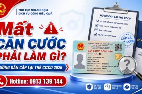 Mất Căn Cước Phải Làm Gì? Hướng Dẫn Cấp Lại Thẻ CCCD 2026 