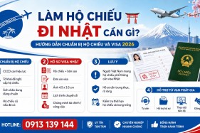Làm hộ chiếu đi Nhật