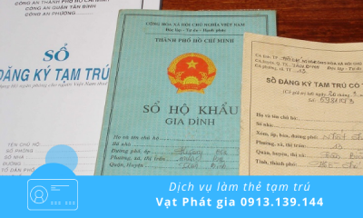 Mẫu đơn đăng ký tạm trú mới nhất theo quy định pháp luật