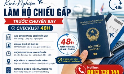 Kinh Nghiệm Làm Hộ Chiếu Gấp Trước Chuyến Bay 