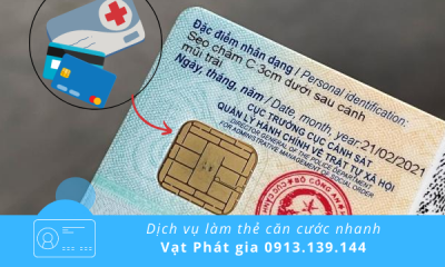 Thay đổi mới nhất về CCCD gắn chip cho người đã, đang và sắp làm năm 2022