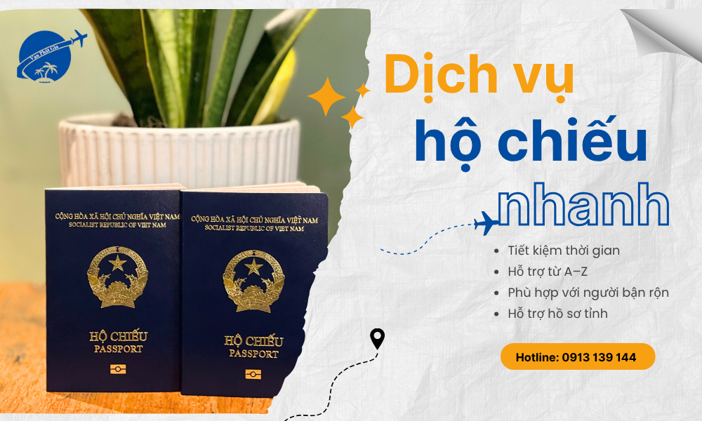 Đơn vị hỗ trợ làm hộ chiếu nhanh uy tín