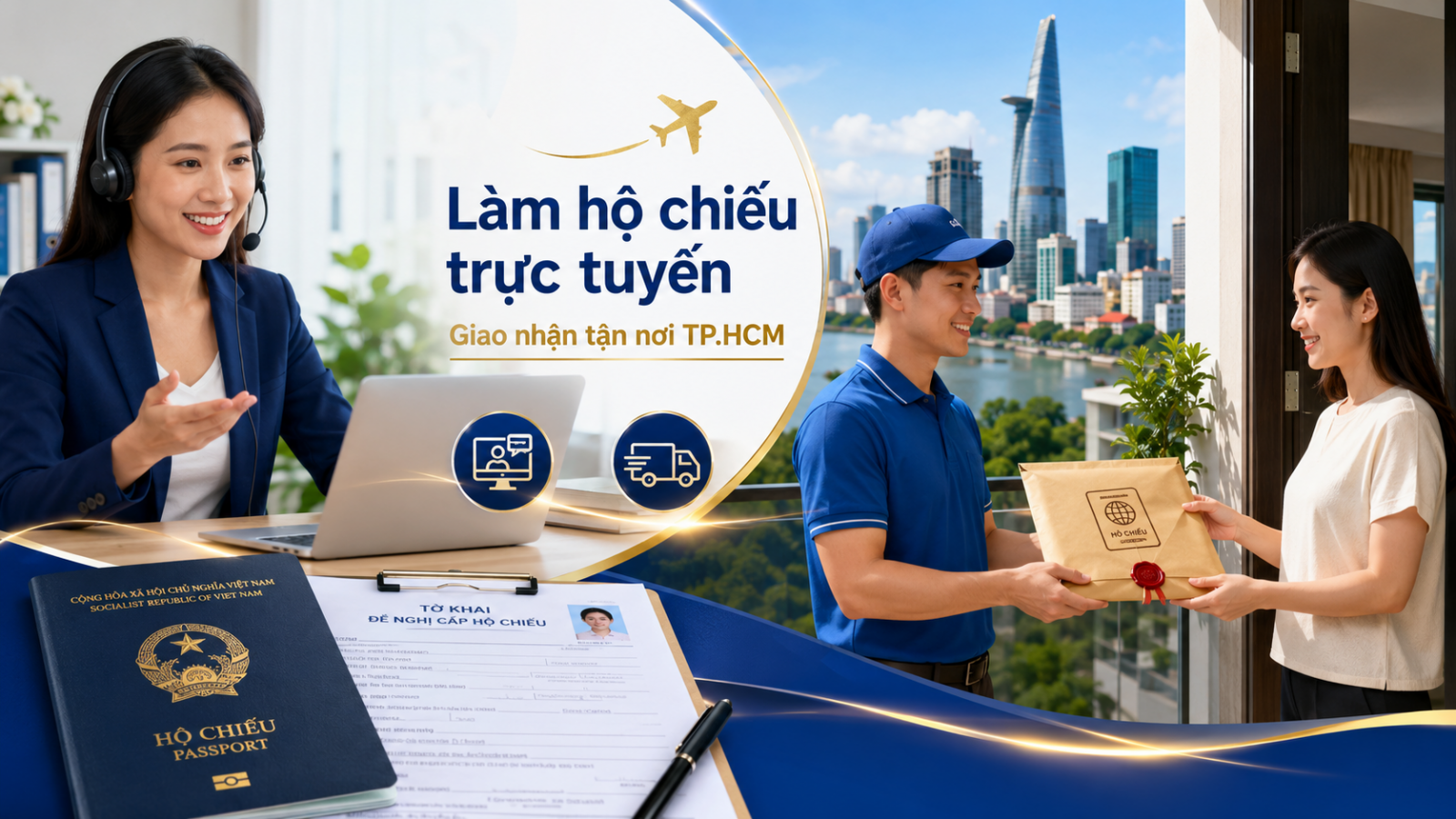 Dịch Vụ Hộ Chiếu Giao Tận Nhà Tại TP.HCM 