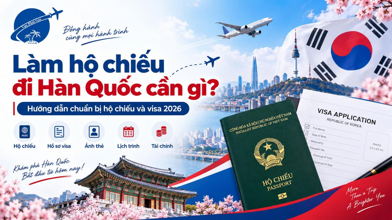 Làm Hộ Chiếu Đi Hàn Quốc Cần Gì