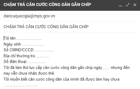 Cách kiểm tra Căn cước công dân gắn chip đã làm xong chưa