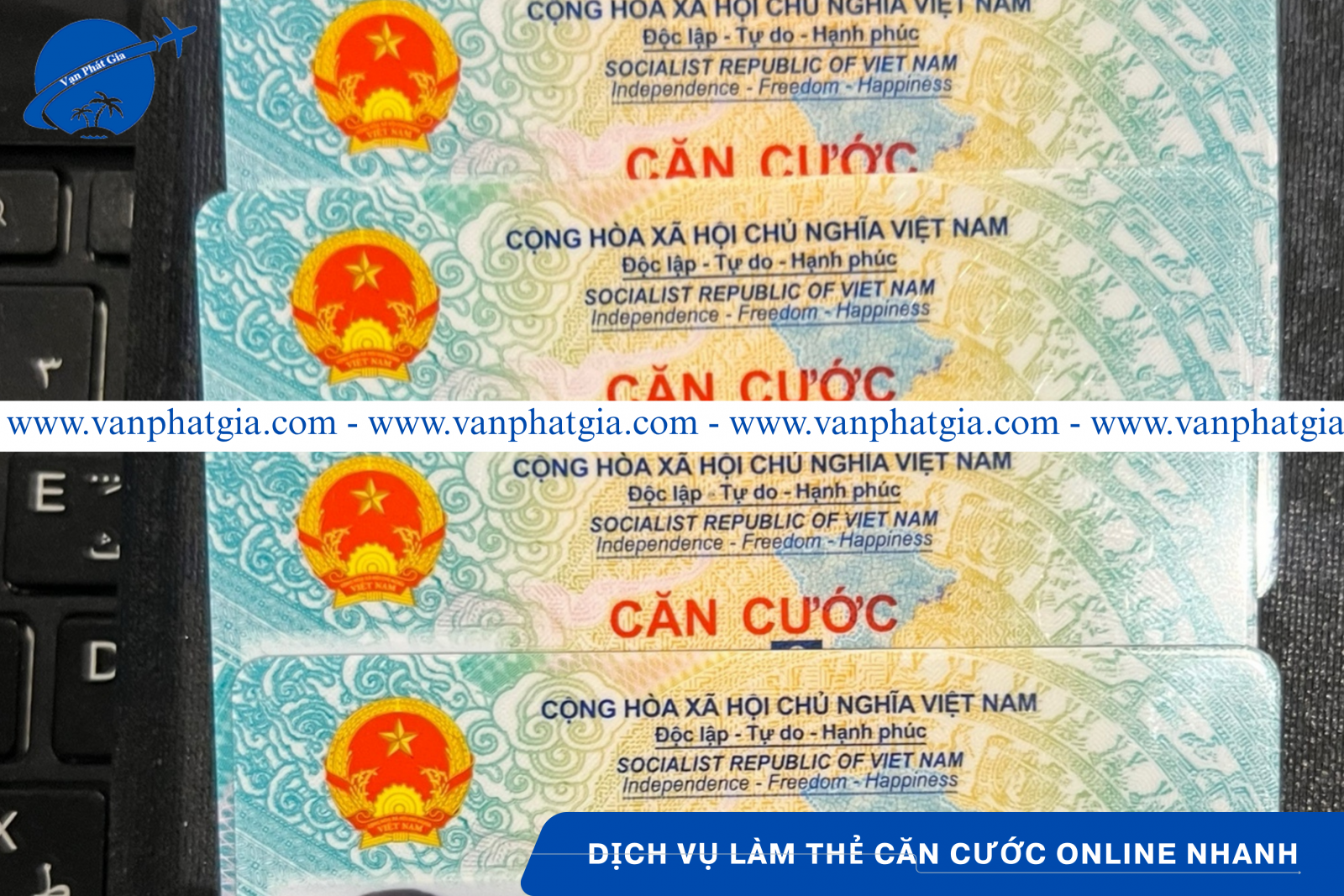 dịch vụ làm căn cước online nhanh