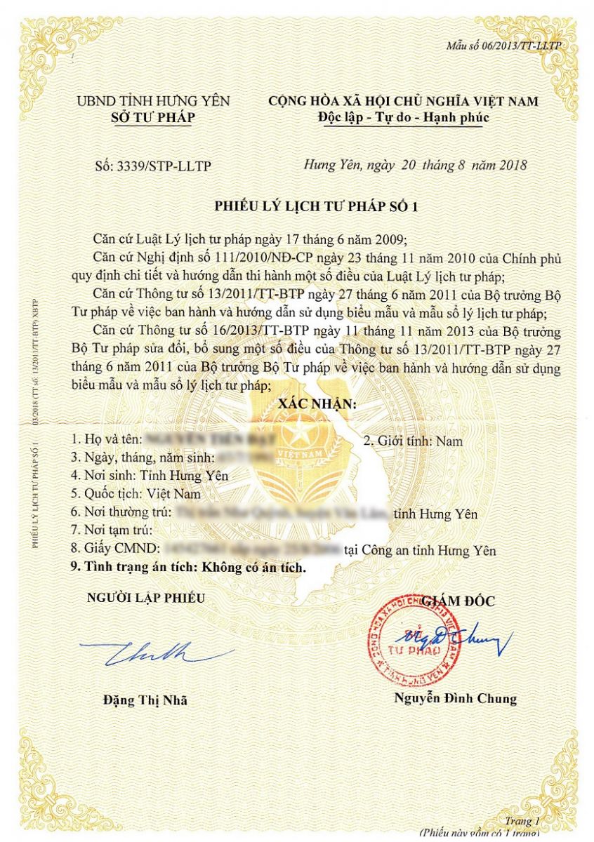 dịch vụ làm lý lịch tư pháp số 2 dịch vụ làm lý lịch tư pháp số 1