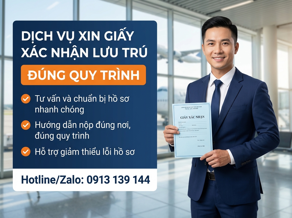 xin giấy xác nhận nhập cảnh